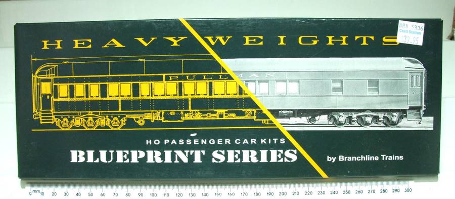 BRANCHLINE HO:  Detailed American "NEW HAVEN" Passenger Coach in New Unassembled Boxed condition.(US