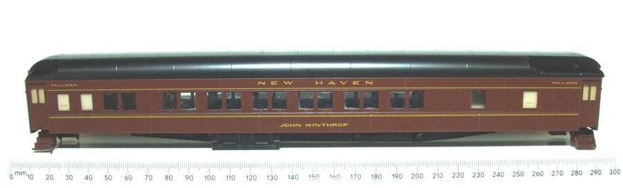 BRANCHLINE HO:Detailed American "NEW HAVEN" Pass Coach in New Partly Assembled Boxed condition.(USA
