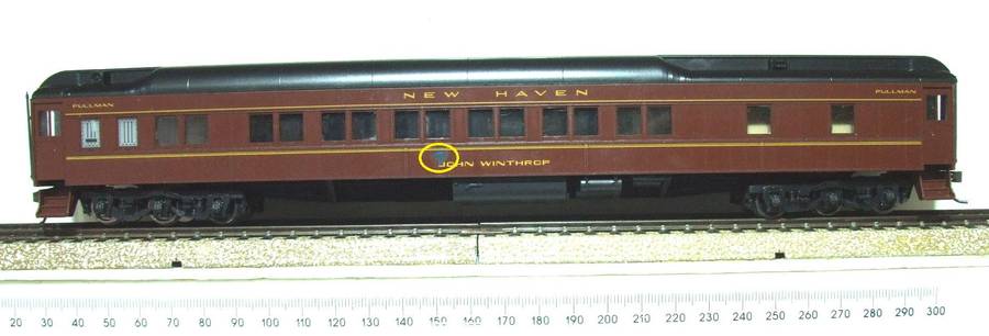 BRANCHLINE HO: Detailed American"NEW HAVEN" Pass Coach Kit in Good Assembled Boxed Condition.(US