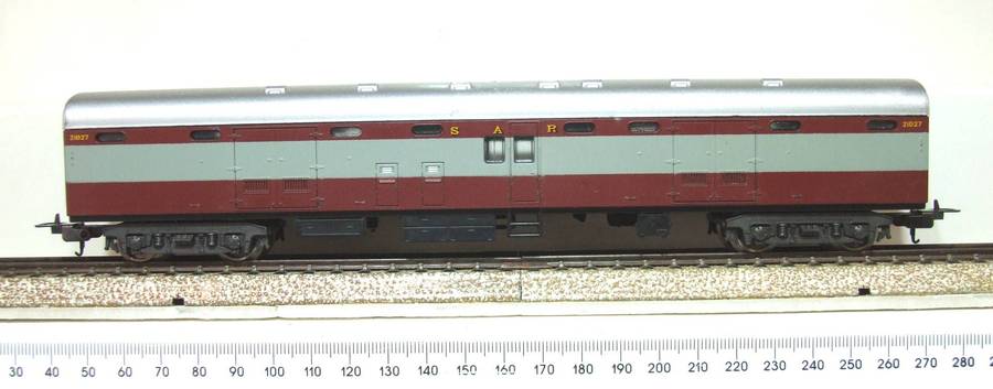 LIMA HO: SAR "Trans Karoo" Baggage Car in Good, Used and Un-boxed condition(Italy)