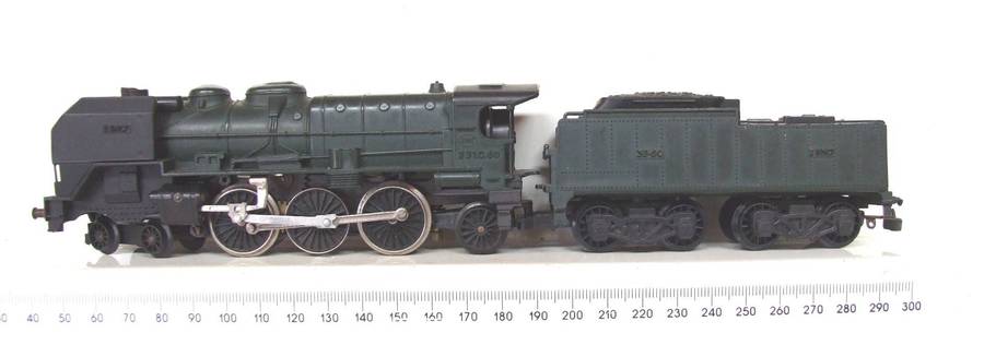 JOUEF HO:  Vintage Old Lady 4-6-2 Steam Loco in SCRAP Condition for Parts or Repair(France)
