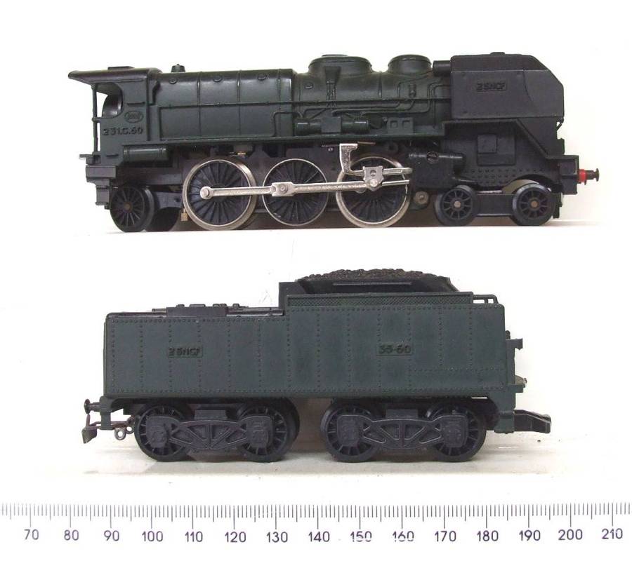 JOUEF HO:  Vintage Old Lady 4-6-2 Steam Loco in SCRAP Condition for Parts or Repair(France)