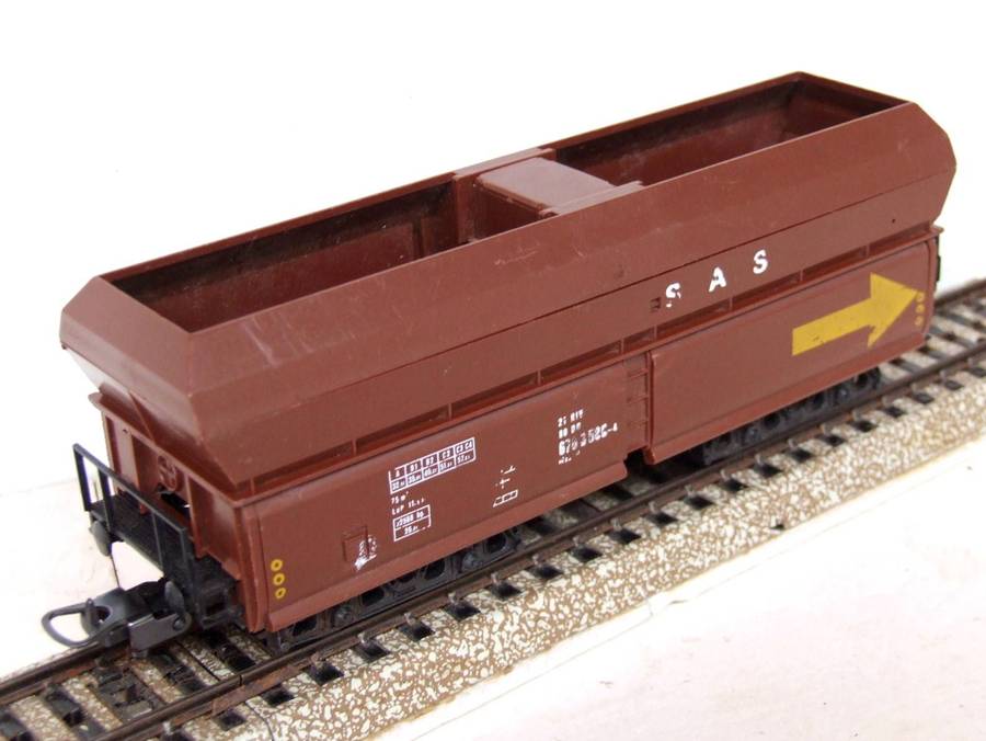 LIMA HO: SAR CCR High Capacity Coal Hopper in Good Un-boxed, Used condition (Italy)