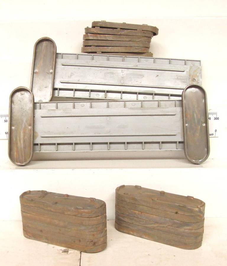 SCENERY HO: REDUCED TO GO: On Auction are these Plastic Bridge Parts in Fair Used Condition.