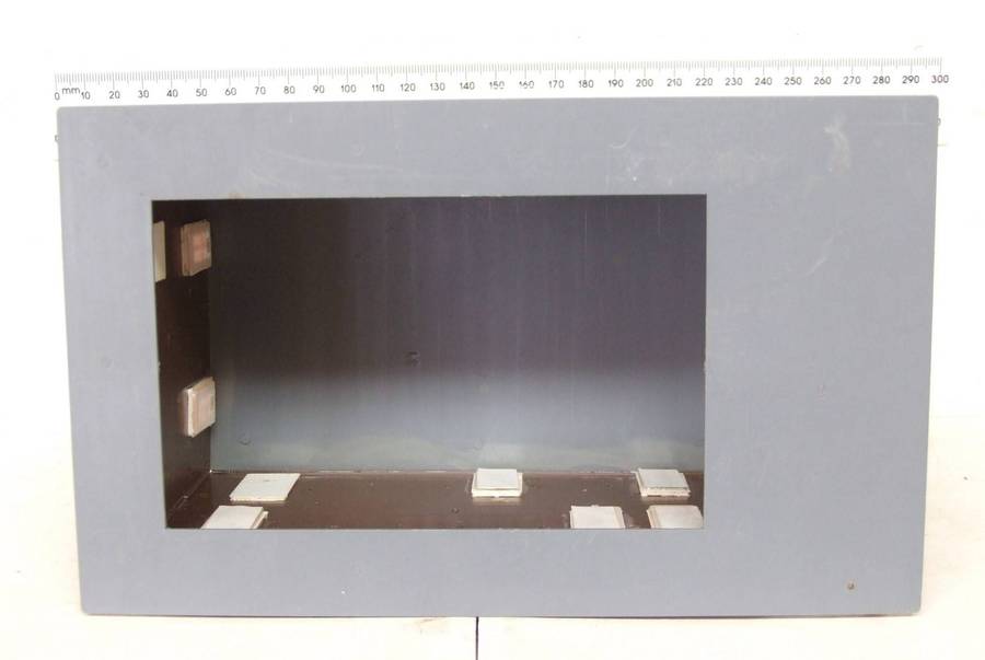 SCENERY HO:  On Auction is this European Plastic Multi Story Building in Fair Used Condition.