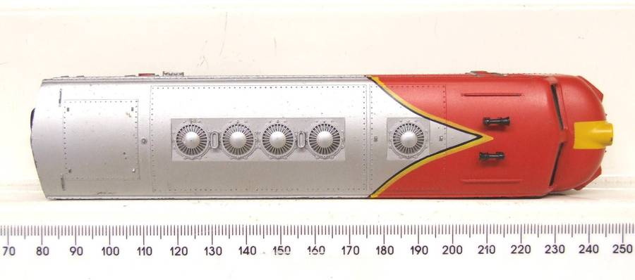 MARKLIN HO: Vintage "Santa Fe" EMD F7-A Diesel Locomotive in Good Boxed condition (Germany)