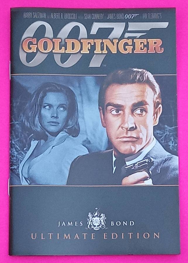 DVD- 007 Goldfinger- Ultimate Edition 2 Disc DVD Set.