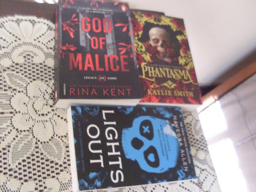 3 FANTASY HORROR PAPERBACK BOOKS...SEE PICS FOR DETAILS