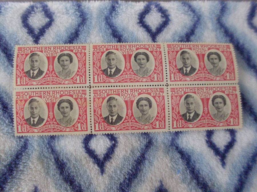 SOUTHERN RHODESIA POSTAGE DUES BLOCKS ... POSTAGE STAMPS AND MORE