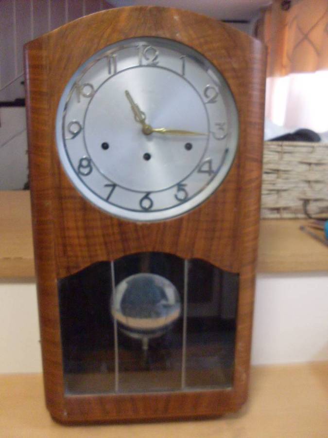 Vintage Wall Clock with Westminster Chime