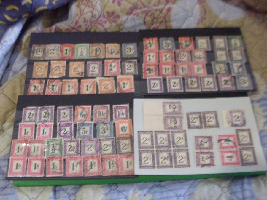 + - 75 POSTAGE DUE POSTAGE STAMPS...SA .....UNION OF SA....TRANSVAAL