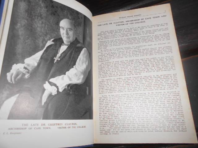 DIOCESAN COLLEGE MAGAZINES from 1957 - 1960  printed by Cowens Cape Town