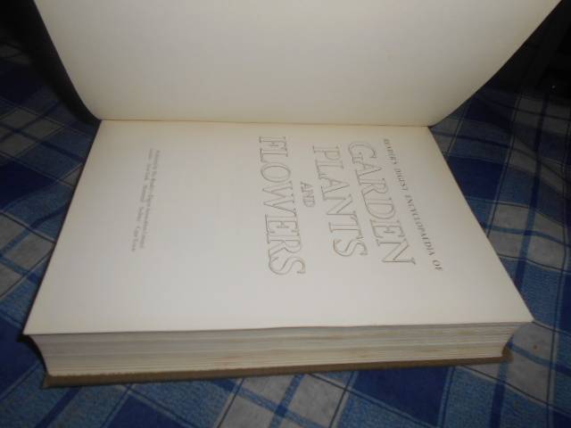 Readers Digest encyclopaedia of garden plants and flowers illus 1978