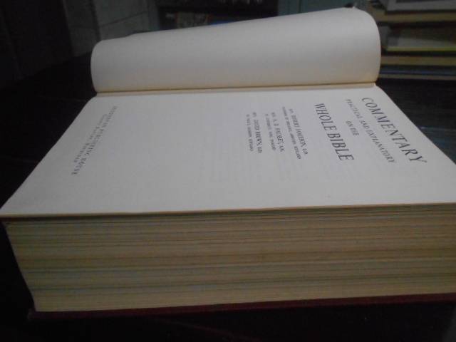 Commentary Practical and Explanatory on the Whole Bible (1962 ZONDERVAN)