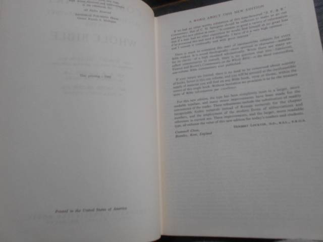 Commentary Practical and Explanatory on the Whole Bible (1962 ZONDERVAN)