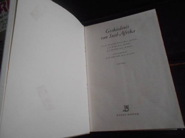 Geskiedenis van Suid-Afrika / Wiid, Van der Walt, Geyer - Nasou Beperk, 2de ed.