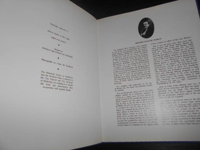 THE DIAMOND-FIELD 1973 KEEPSAKE - BRIAN ROBERTS - 1979  Kimberley Series no. 4 limited ed.