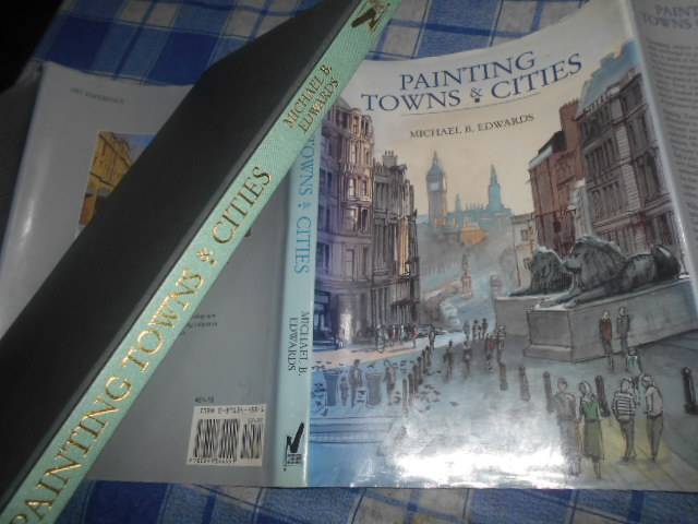 Painting Towns and Cities illus art North Light book 1992