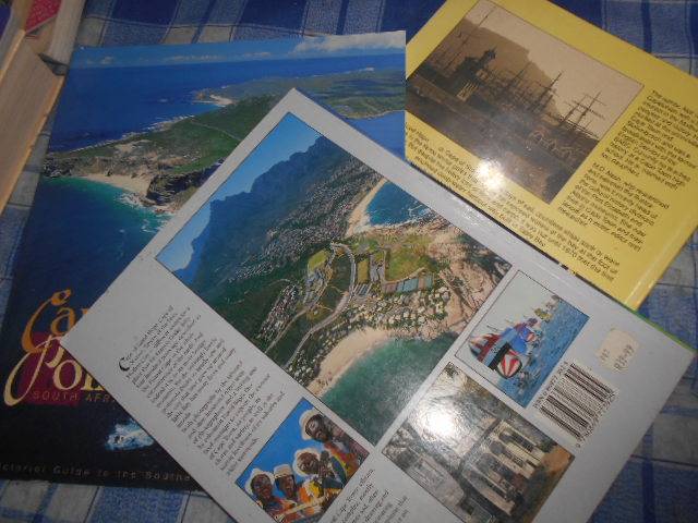 3 CAPE TOWN BOOKSWATERFRONT & HARBOUR,  ARGUS BOOK OF CAPE TOWN, CAPE POINT ILLUS