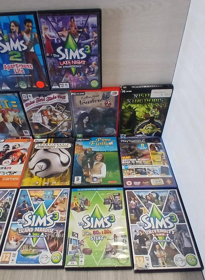 Set of 17 different games