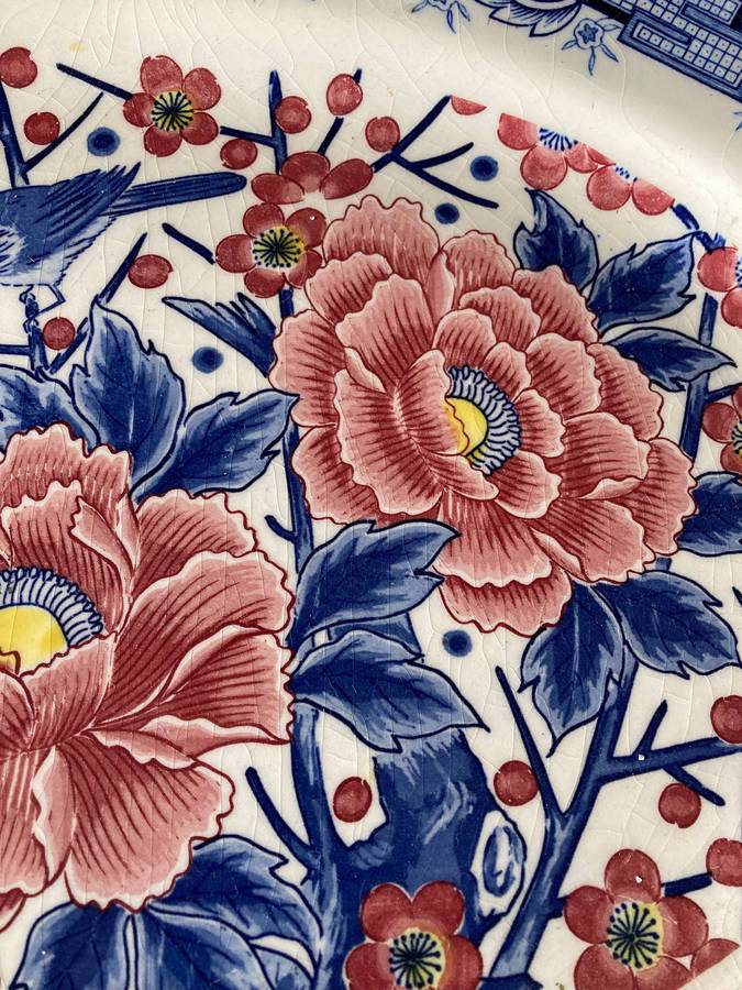 2 X LARGE IMARI ITEMS ( RELISTED DUE TO NON PAYMENT )