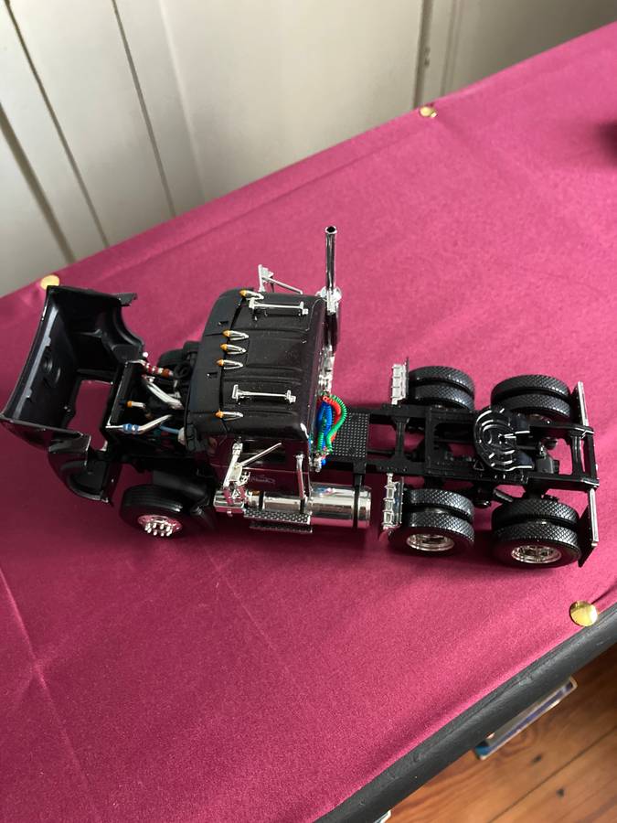 MACK TRUCK AND TRAILER BY FIRST GEAR 1:34 SCALE WITH LOAD