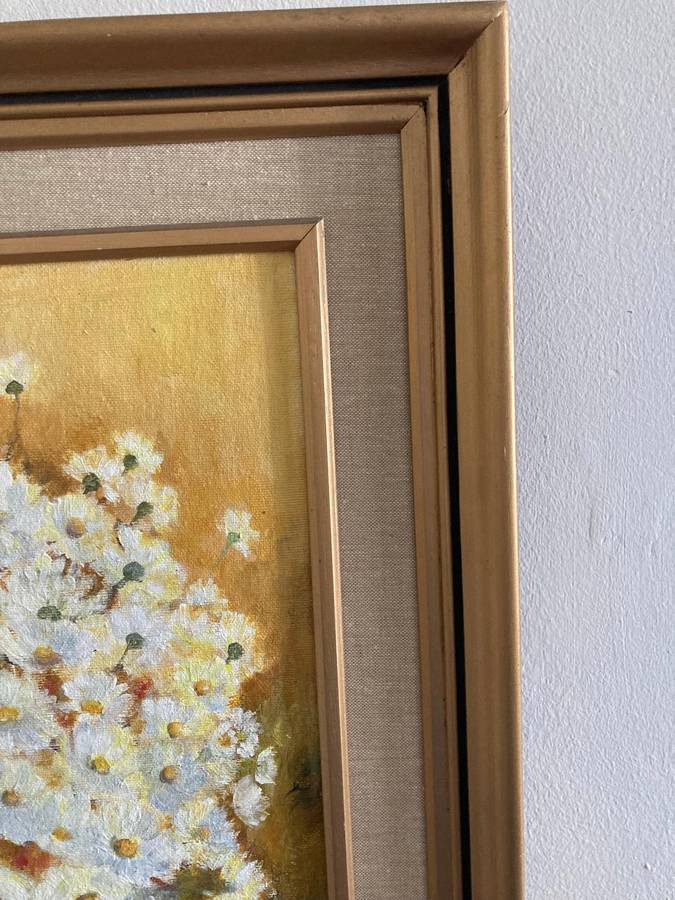 LARGE FRAMED ORIGINAL STILL LIFE OIL PAINTING