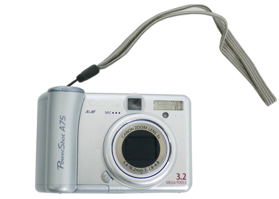 PowerShot A75 retro Camera (NO FLASH STORAGE)