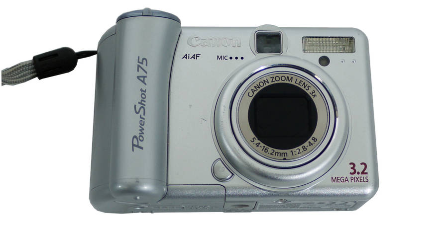 PowerShot A75 retro Camera (NO FLASH STORAGE)