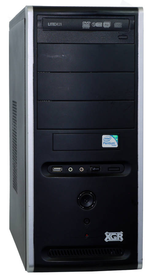 Gigabyte tech PC - Dual core E5700 @ 3.00GHz,  4GB DDR3,  500GB HDD With WIFI - Desktop Case
