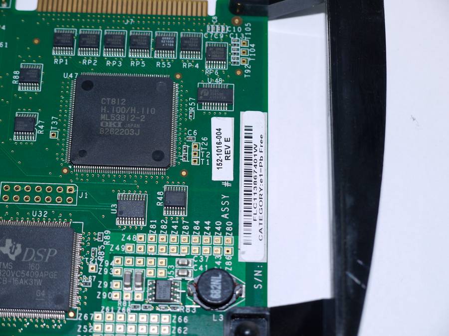 DP Series AudioCodes, SmartWORKS DP T1/E1 Passive Tap Card
