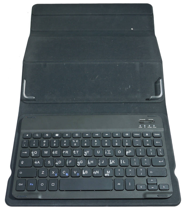 Detachable 3.0 Bluetooth Keyboard(with marks), with tablet case for 10.5 inch Tablet - SEE PICTURES