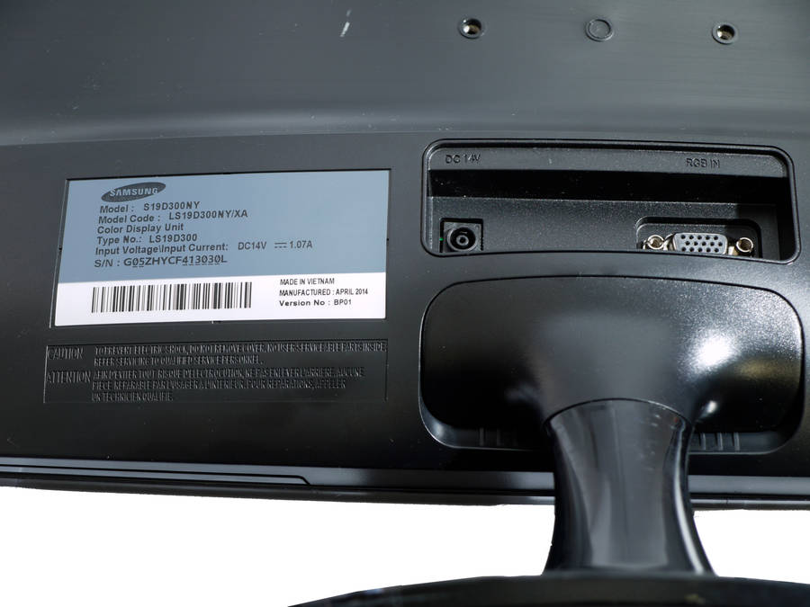 Samsung S19D300NY 19 inches LED Monitor VGA