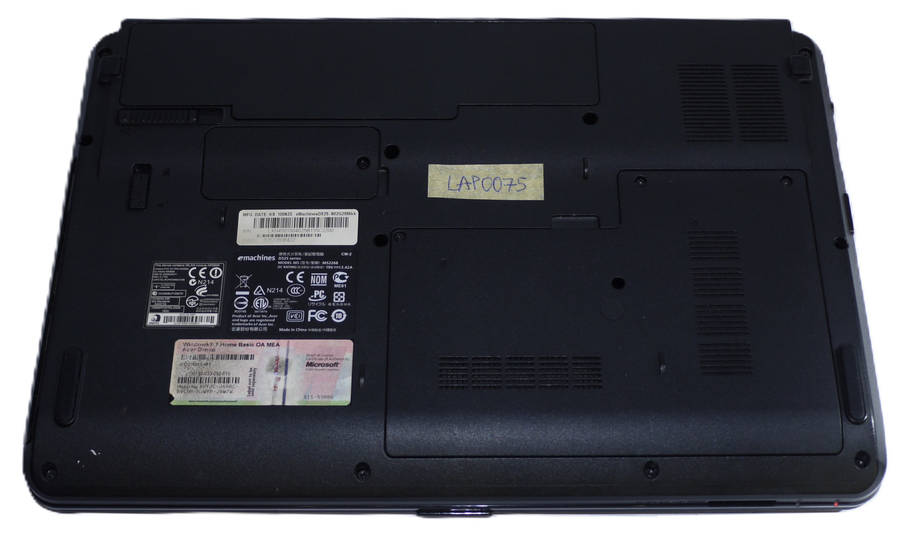 ACER Emachines D525 - Intel Celeron 900 @ 2.20GHz, 2 GB, 232GB, Linux lite 7.2 (MISSING F10 KEYCAP)