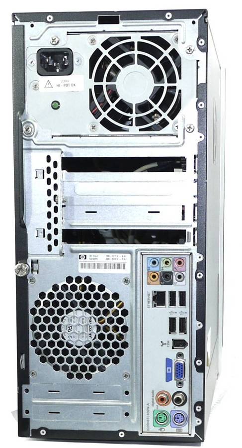 Vintage PC with Windows Vista - HP Pavilion - Core 2 Duo E6500, 2GB DDR2