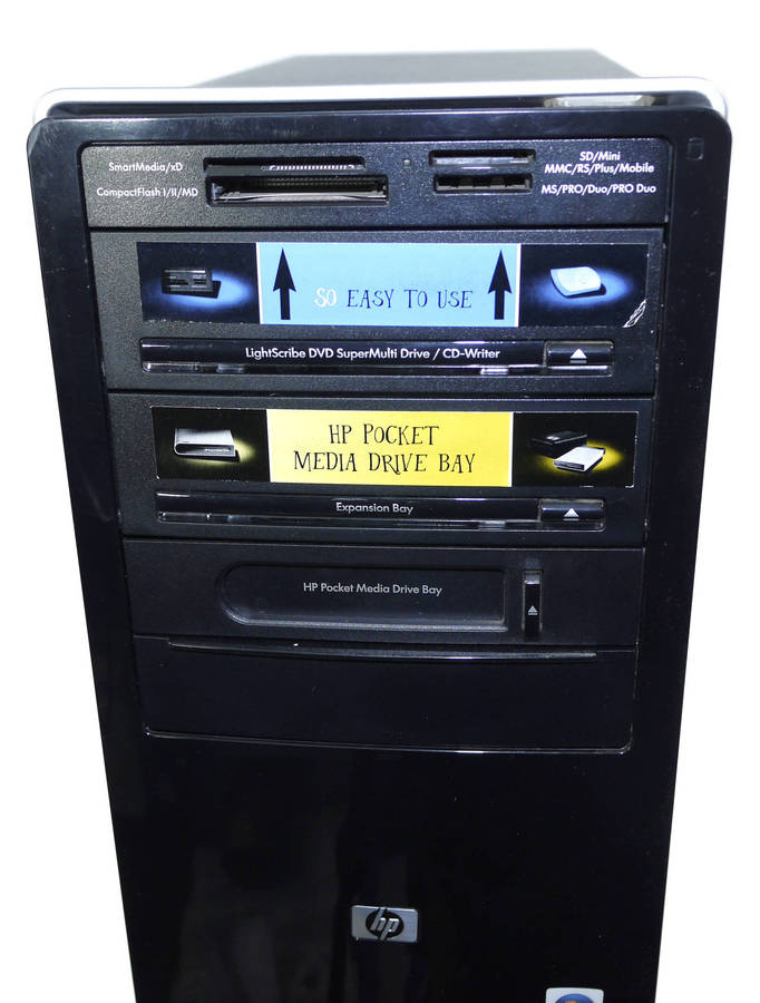 Vintage PC with Windows Vista - HP Pavilion - Core 2 Duo E6500, 2GB DDR2