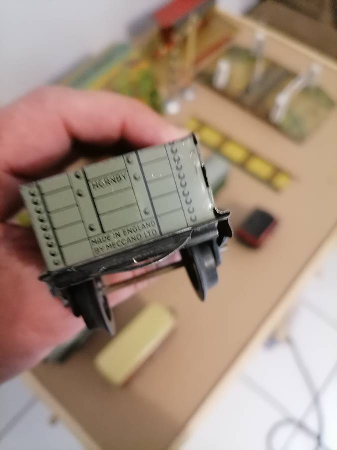 1930's - Vintage Chad Valley Metal Trains, Tunnels, Station and More AMAZING CONDITION