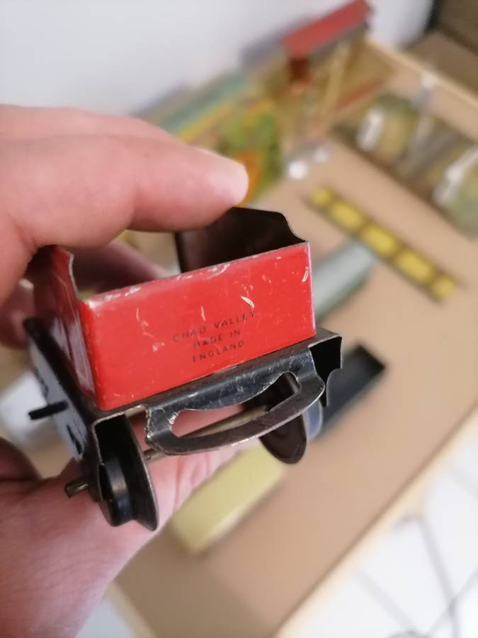 1930's - Vintage Chad Valley Metal Trains, Tunnels, Station and More AMAZING CONDITION