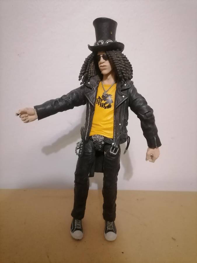 Slash McFarlane Toys 29 CM Action Figure Guitar Hero Legends Of Rock Guns N Roses