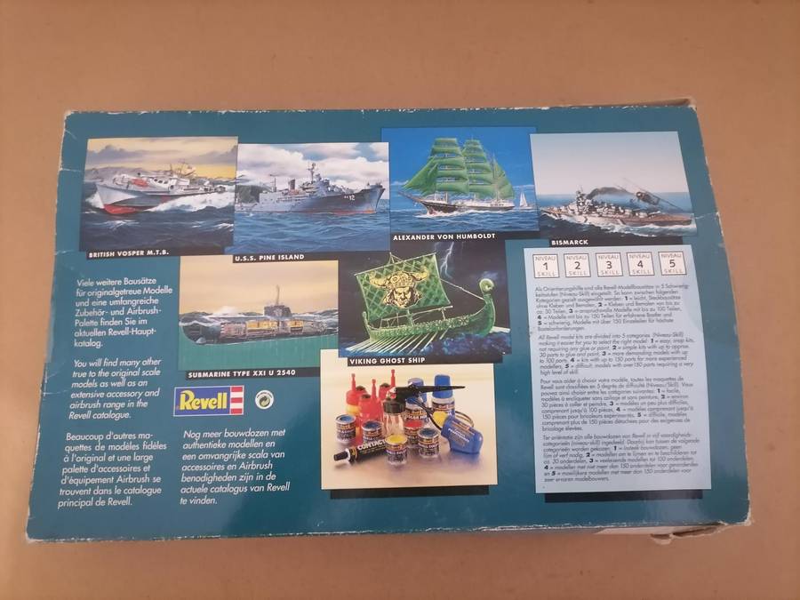 Vintage Revell 1:220 Clipper Ship Cutty Sark