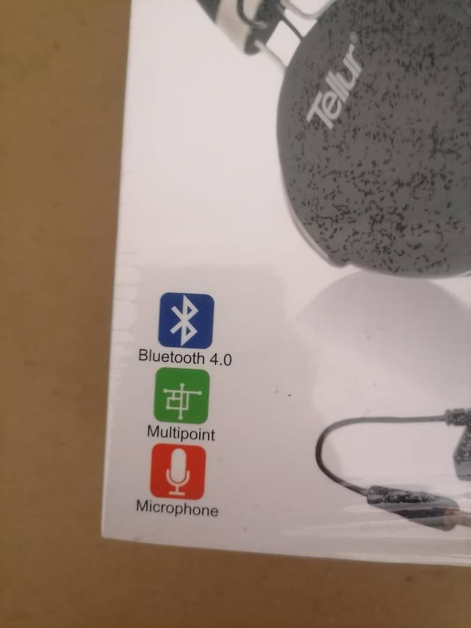 BLUETOOTH HEADPHONES TELLUR  MORPHEUS Zeal - BRAND NEW