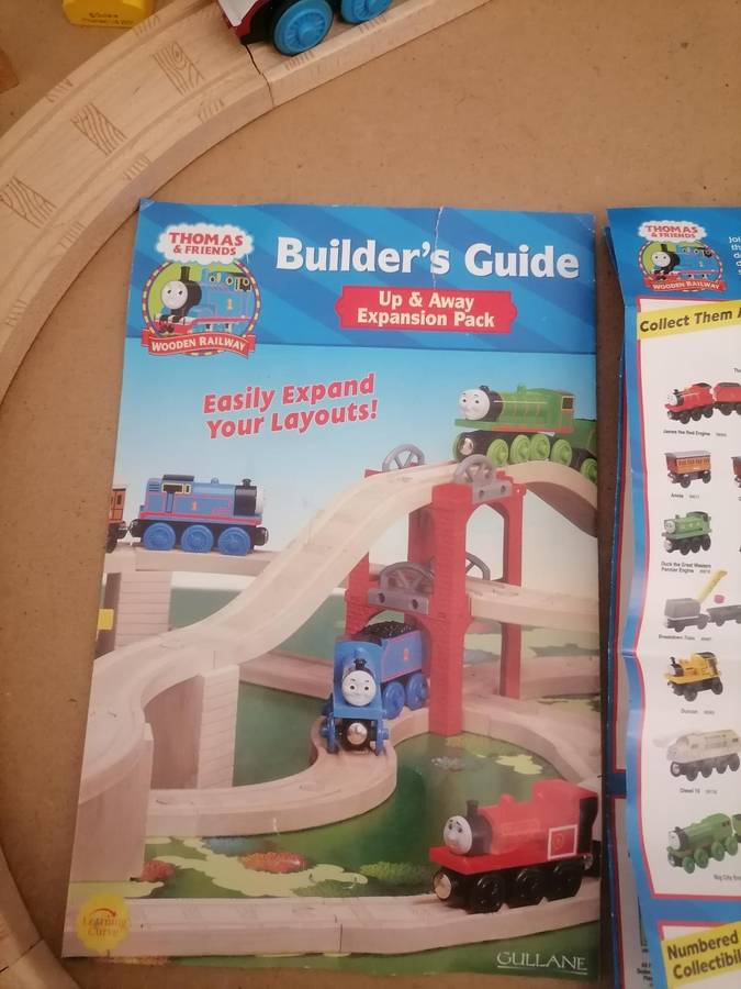 VINTAGE 2002 THOMAS & FRIENDS WOODEN RAILWAY - LOCAMOTIVE FULL ON METAL DIE CAST WORKS WITH BATTERIE