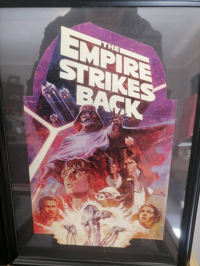 MASSIVE ORIGINAL STAR WARS BUNDEL - 1 Bladebuilders Force Master Lightsaber MULTI-COLORED - 6 FRAMED