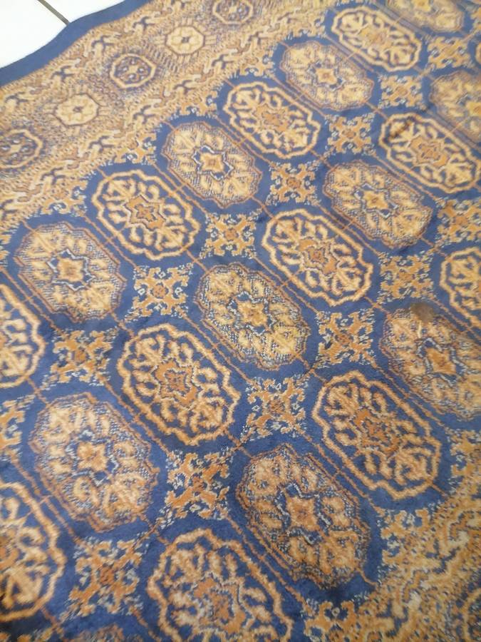 Shiraz Bokhara Blue Rug - 230 CM X 67 CM - AMAZING CONDITION