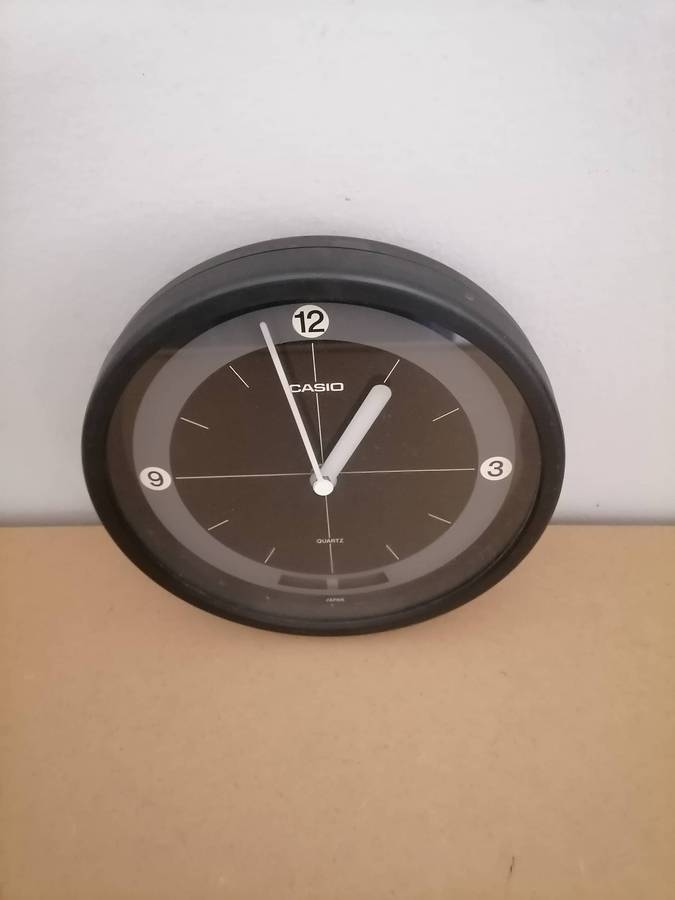 Casio analog wall clock, IQ series - 100% WORKING AMAZING - MADE IN JAPAN