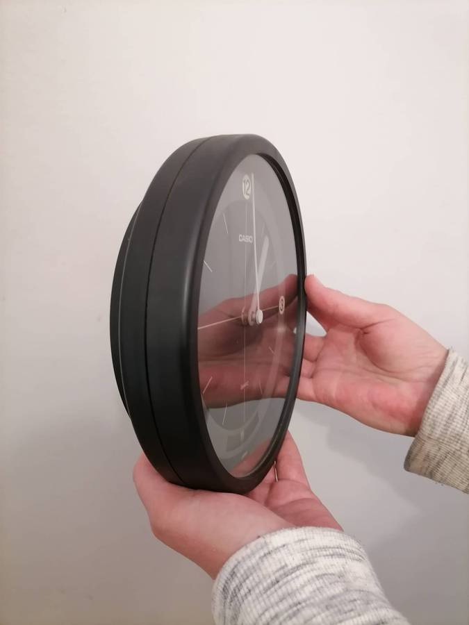 Casio analog wall clock, IQ series - 100% WORKING AMAZING - MADE IN JAPAN