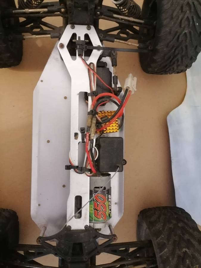 VRX Truggy XXX Sword Off Road 1/10 with Metal Frame, Brush Motor RC-550 Radio