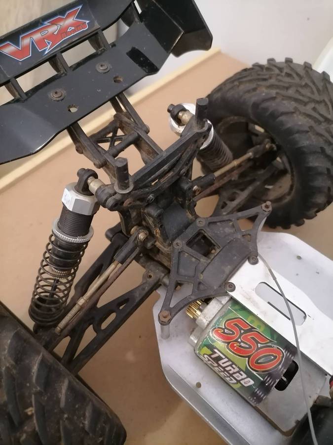 VRX Truggy XXX Sword Off Road 1/10 with Metal Frame, Brush Motor RC-550 Radio