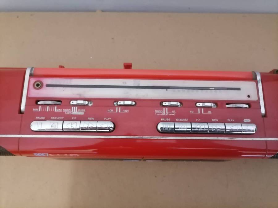 1980's - VINTAGE BLAUPUNKT Model SRT-2000W TWIN DECK STEREO RADIO Cassette - 100% WORKING