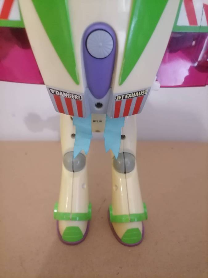 1995 Vintage Buzz Lightyear Toy Story Action Figure Talking Light Up Disney 100% WORKING
